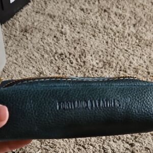 Portland Leather Teal Pouch